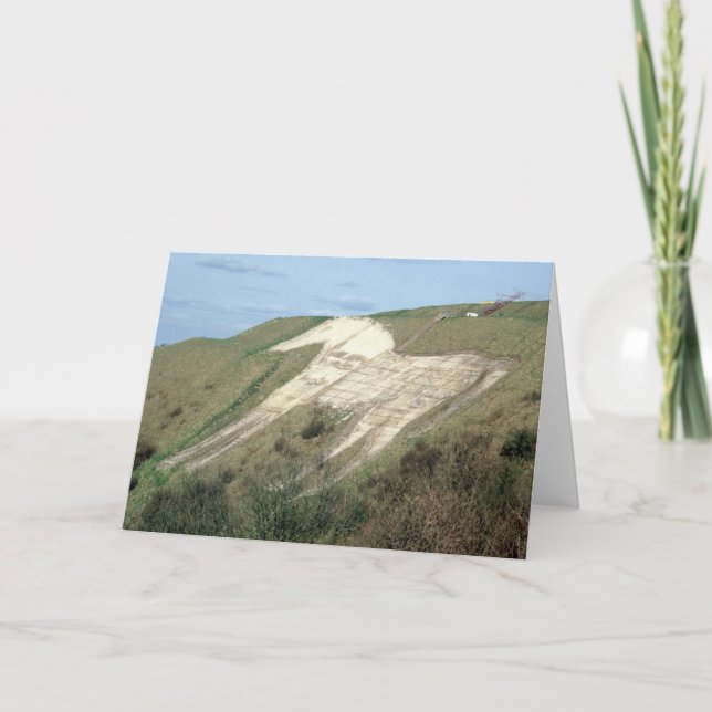 The Westbury White Horse Card (Front)