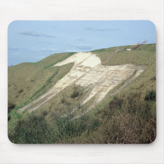 The Westbury White Horse Mouse Mat (Front)