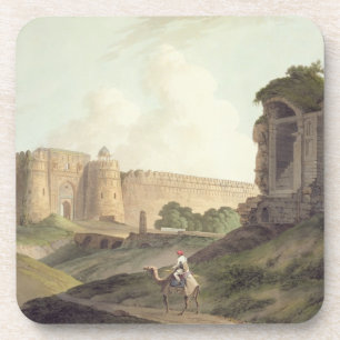 The Western Entrance of Shere Shah's Fort, Delhi, Coaster