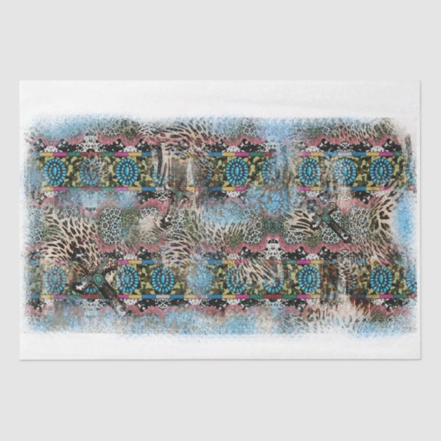 The Western Series Design 29 Tissue Paper (Front)