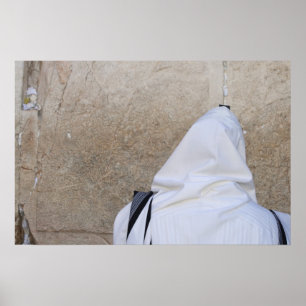 The Western Wall, Jerusalem Poster