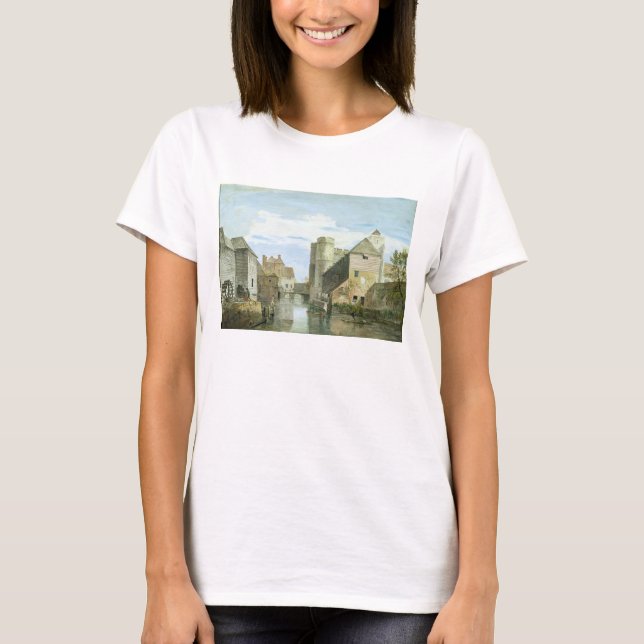 The Westgate, Canterbury (bodycolour on paper) T-Shirt (Front)