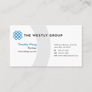 The Westly Group Logos Business Card
