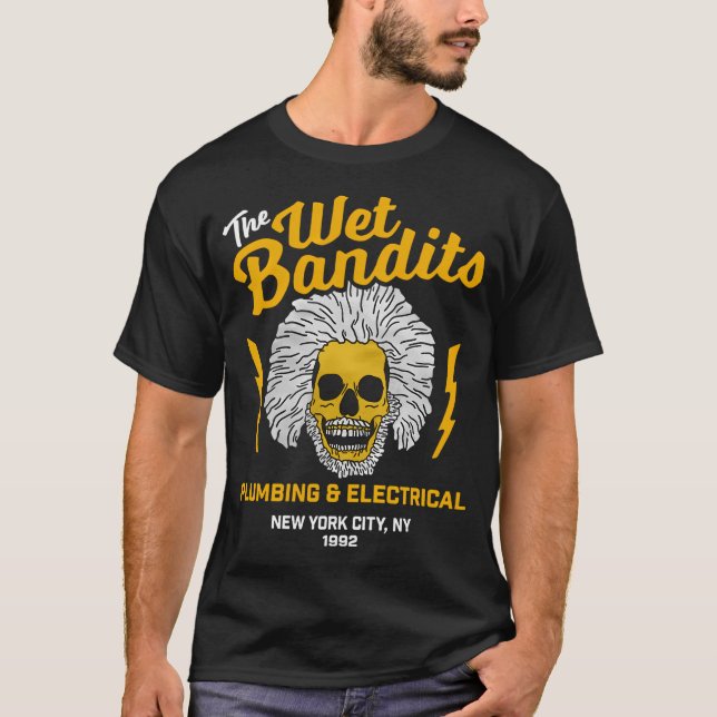 The Wet Bandits Plumbing And Electrical Shirt (Front)