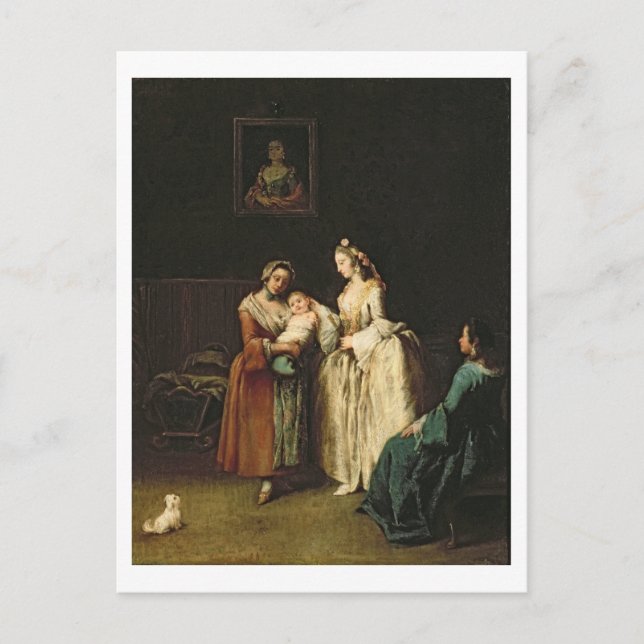 The Wet-Nurse Postcard (Front)