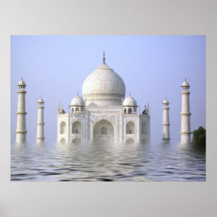 The Wet Taj Print