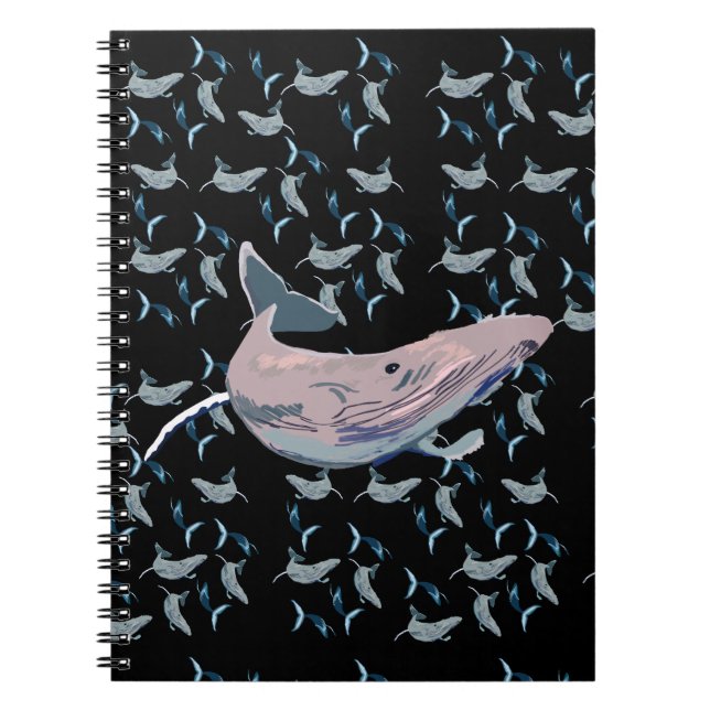 The Whale Swim Notebook (Front)