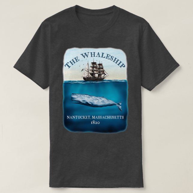 The Whaleship T-Shirt (Design Front)