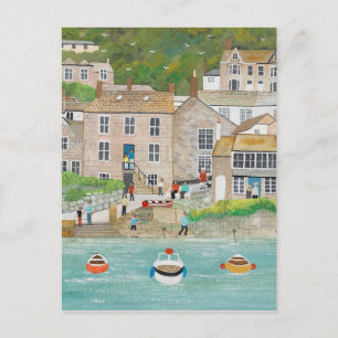 The Wharf at Mousehole Postcard