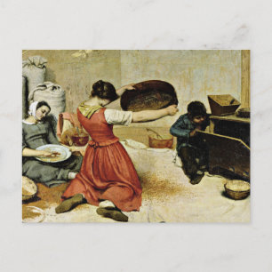 The Wheat Sifters, fine art, Postcard