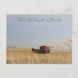 The Wheat State Postcard