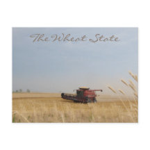 The Wheat State Postcard