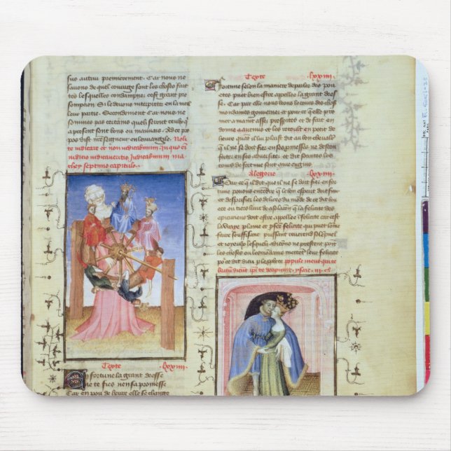 The Wheel of Fortune and the Treachery Mouse Mat (Front)