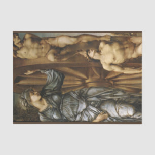 The Wheel of Fortune (by Edward Burne-Jones) Tissue Paper