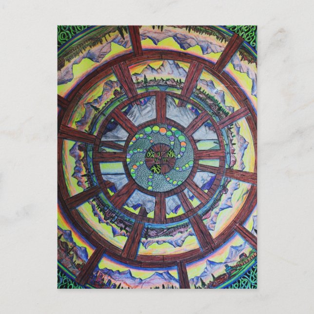 The Wheel of Time Gift Line Postcard (Front)