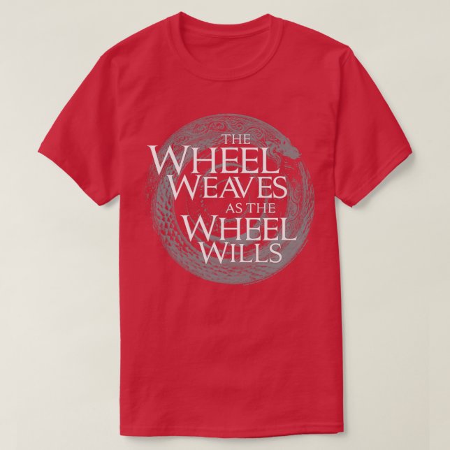 The Wheel Of Time The Wheel Weaves  T-Shirt (Design Front)