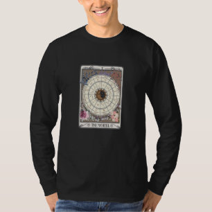 The Wheel Tarot Card Zodiac Wheel Of A Fortune Hor T-Shirt