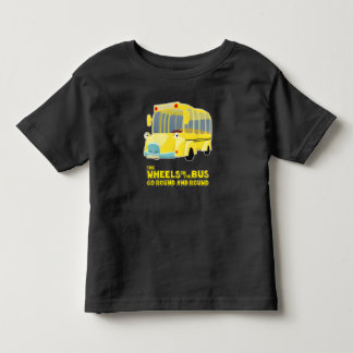 The Wheels on the Bus Go Round and Round Toddler T-Shirt