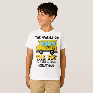 The Wheels on the Bus Go Round & Round T-Shirt