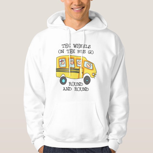 The Wheels On the Bus Hoodie (Front)
