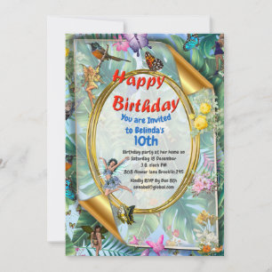 The Whimsical Fantasy World Invitation