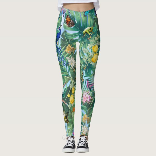 The Whimsical Fantasy World Leggings (Front)