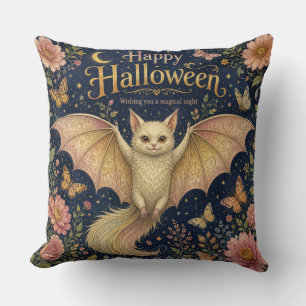The Whimsical Winged Familiar Cushion