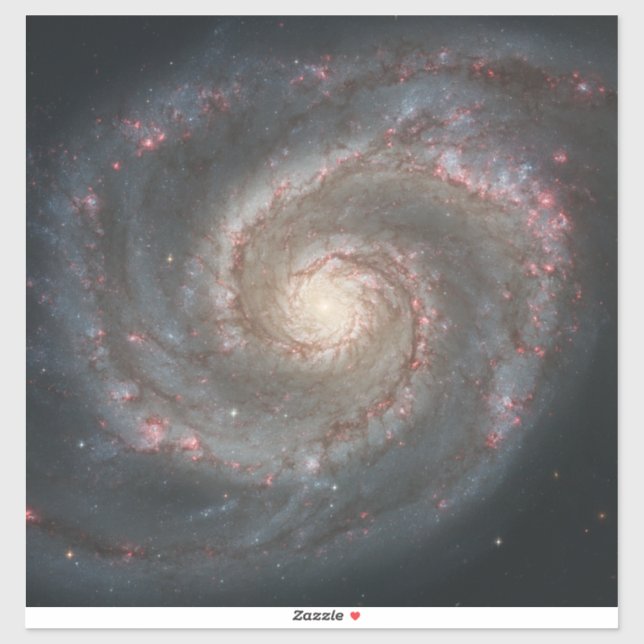 The Whirlpool Galaxy M51 & Companion in Space (Sheet)