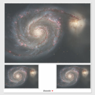 The Whirlpool Galaxy M51 & Companion in Space