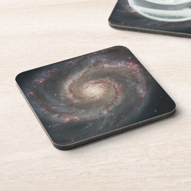 The Whirlpool Galaxy M51 & Companion in Space Coaster (Left Side)