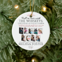 The Whiskeys ceramic ornament