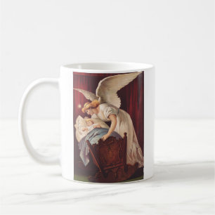 The whisper of angel near the cradle coffee mug
