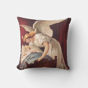 The whisper of angel near the cradle cushion
