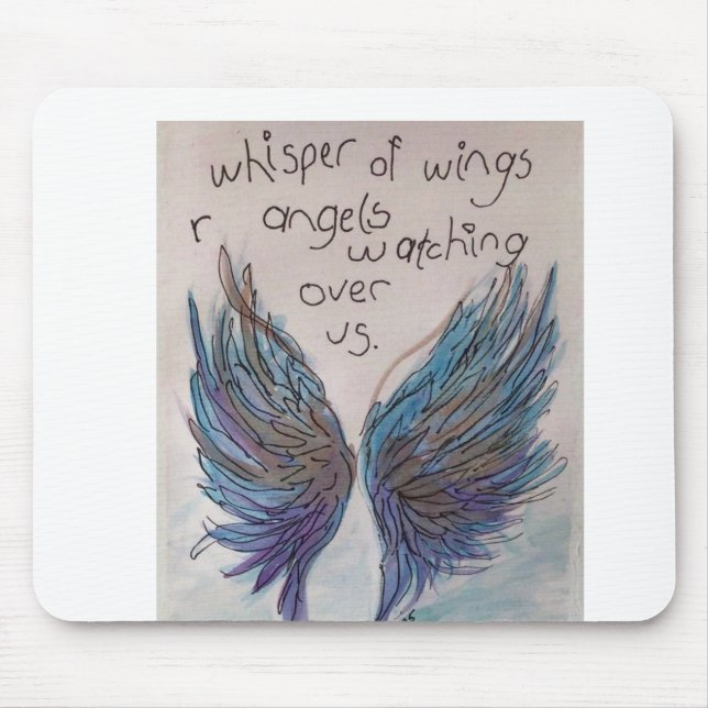 The Whisper of Wings Mouse Mat (Front)