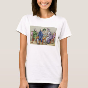 The Whist Party (colour litho) T-Shirt