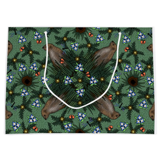 The Whistlepig Whirl Large Gift Bag (Front)