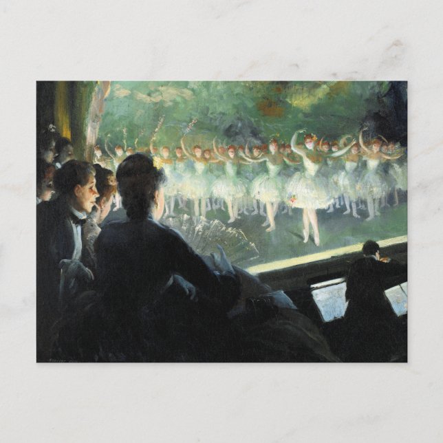 The White Ballet Postcard (Front)