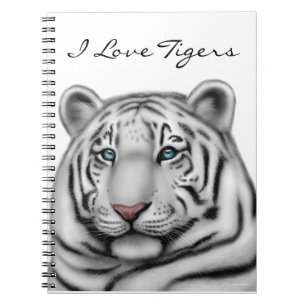 The White Bengal Tiger Notebook
