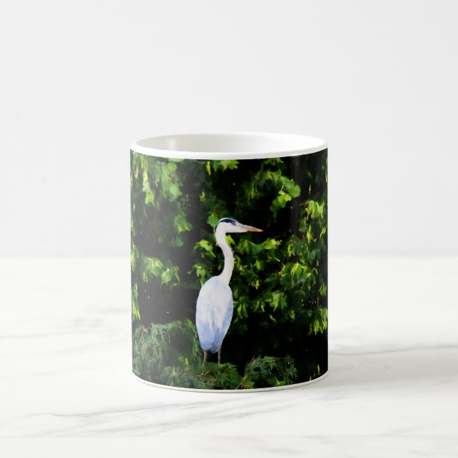The White Bird Mug (Center)