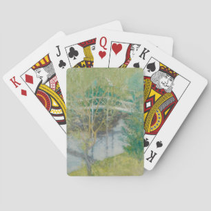 The White Bridge, c.1895 (oil on canvas) Playing Cards