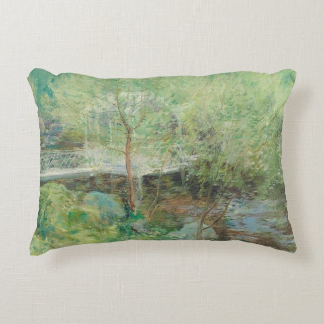 The White Bridge Decorative Cushion (Front)