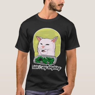 The White Cat Meme T-Shirt