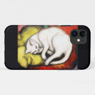The White Cat painting by Franz Marc iPhone 11 Case