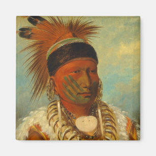 The White Cloud, Head Chief of the Iowas Magnet