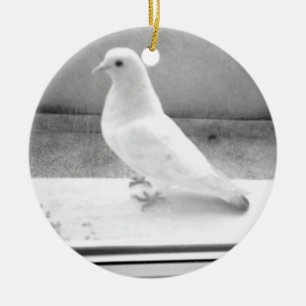 The White Dove Ceramic Tree Decoration