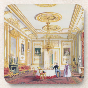 The White Drawing Room at Windsor Castle (colour l Coaster