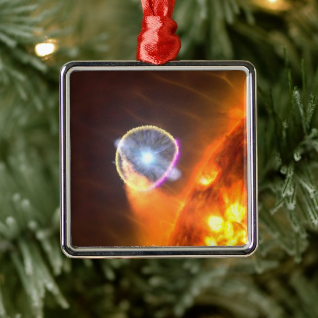 The White Dwarf Star In V407 Cygni Metal Tree Decoration (Tree)
