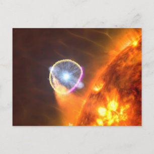 The White Dwarf Star In V407 Cygni Postcard