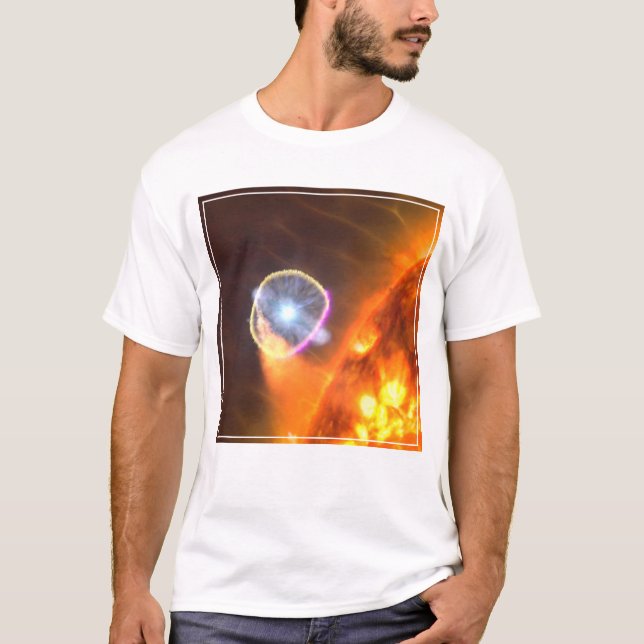 The White Dwarf Star In V407 Cygni T-Shirt (Front)