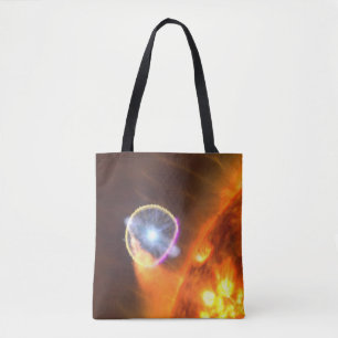 The White Dwarf Star In V407 Cygni Tote Bag